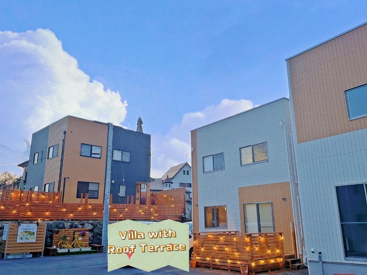 ヴィラ山間堂 Terrace Villa Bbq Bonfire Fuji View Annovillas Fujikawaguchiko Exteriör bild