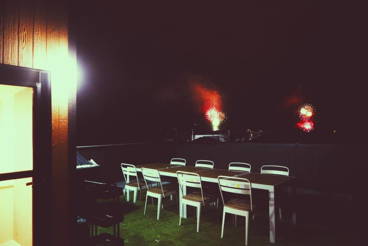 ヴィラ山間堂 Terrace Villa Bbq Bonfire Fuji View Annovillas Fujikawaguchiko Exteriör bild